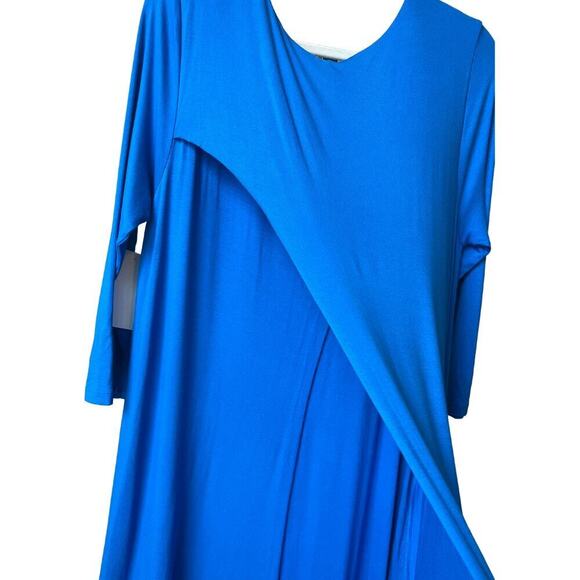 Soft Surroundings BLUE Alexandra Dress Azure NWT - Picture 7 of 8